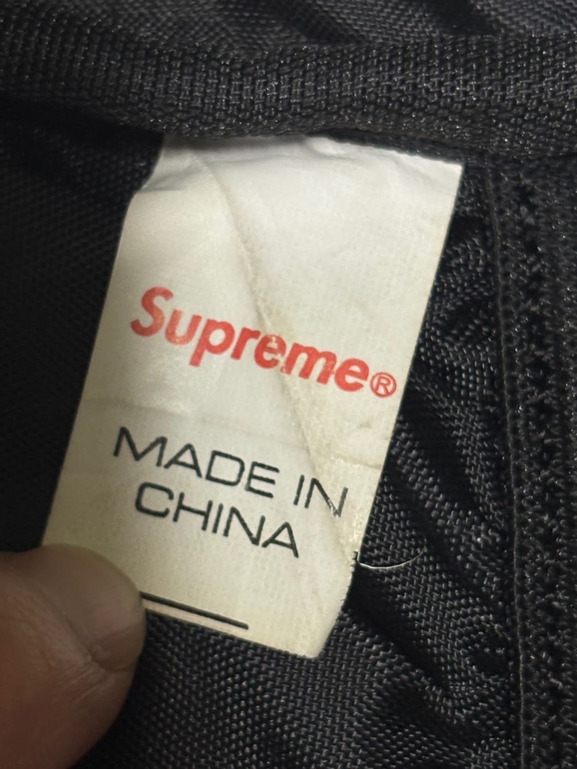 16SS Supreme (슈프림) 코듀라 블랙 백팩 상품이미지7