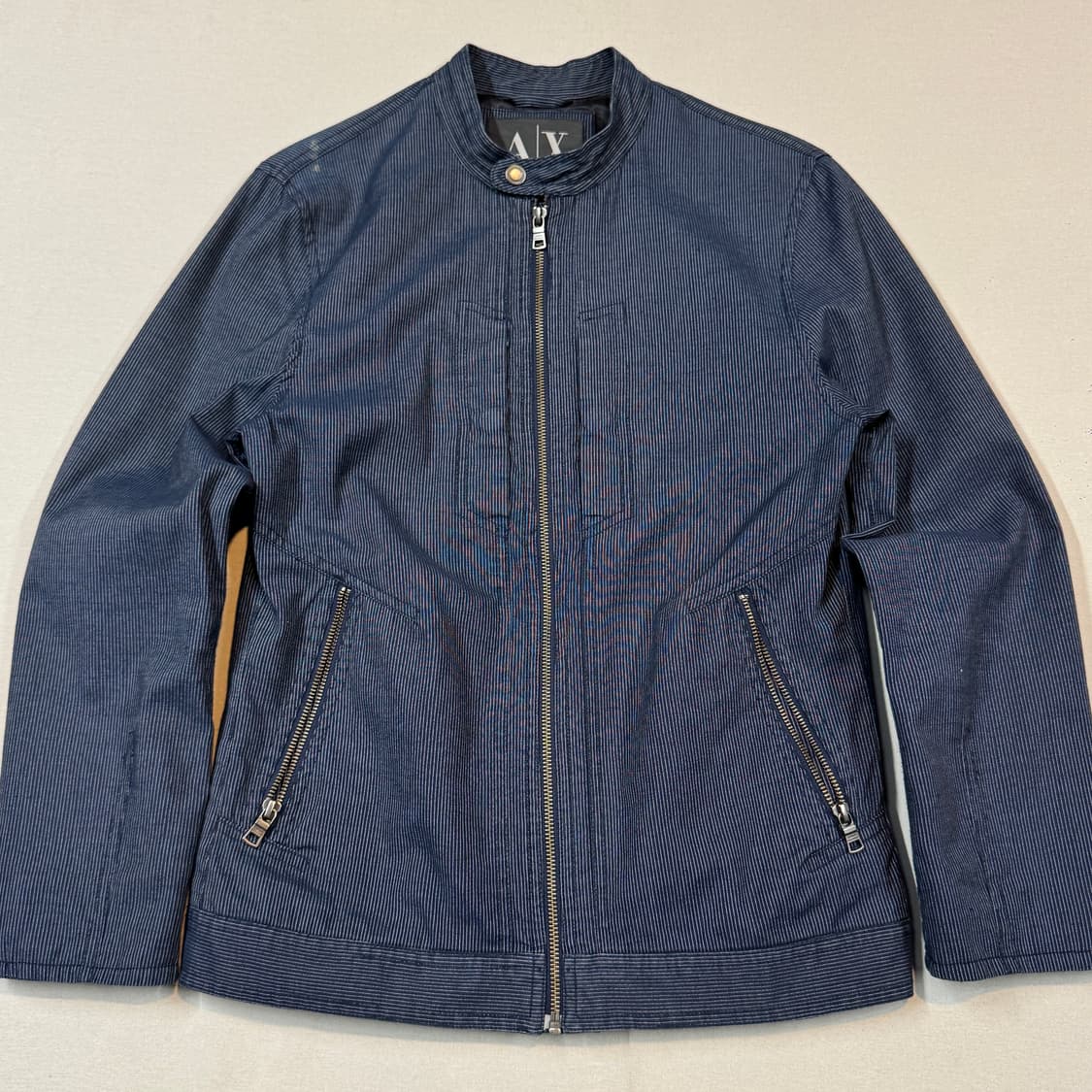 S) 아르마니 익스체인지 A/X 싱글 라이더 자켓 상품이미지2