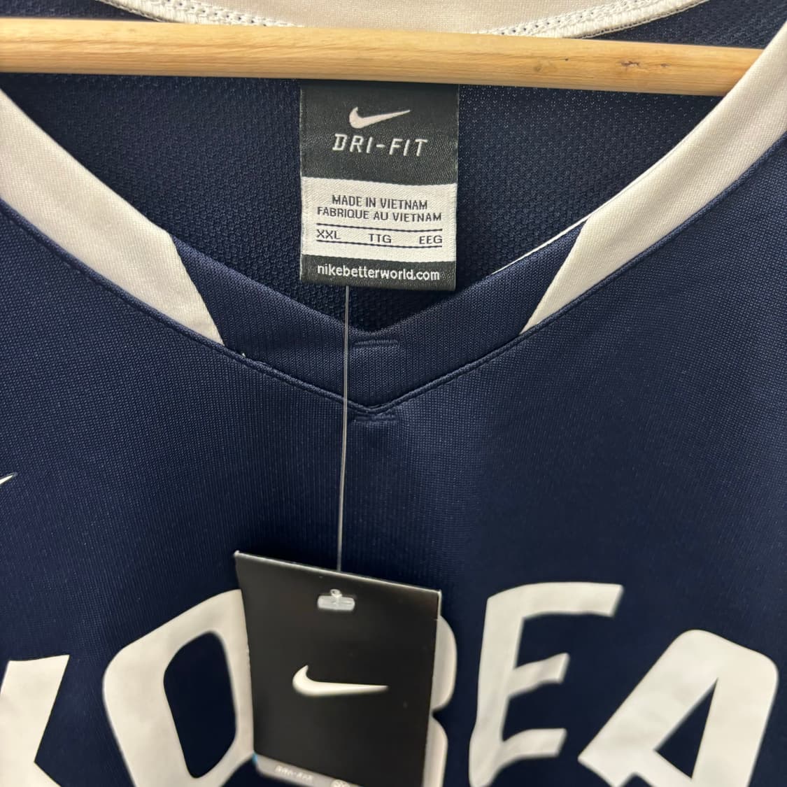 나이키 국대 베스킷볼 네이비 슬리브리스 2XL 상품이미지7