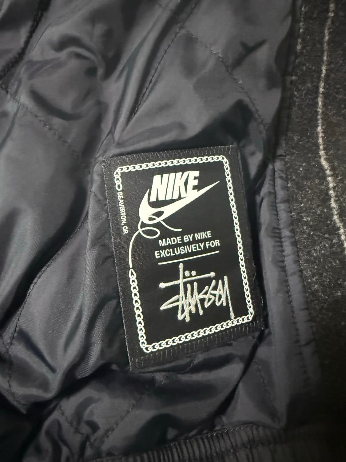 나이키 스투시 울 스트라이프 자켓 XL 상품이미지5