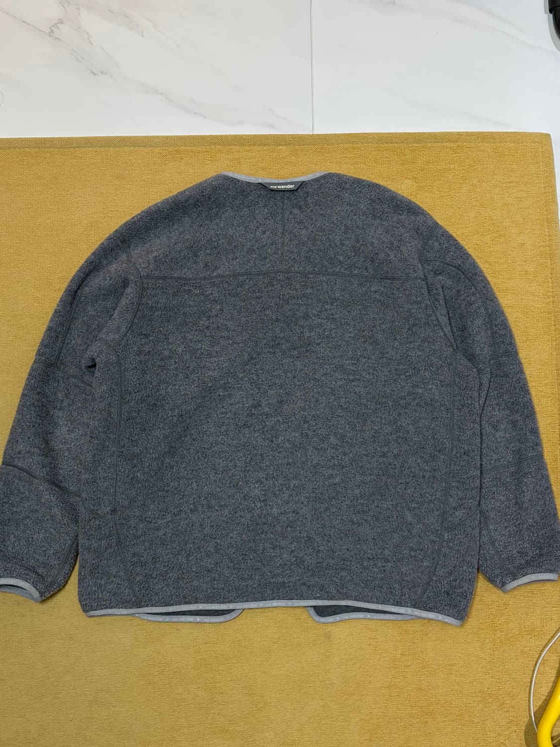 앤드원더 울플리스 가디건 상품이미지6