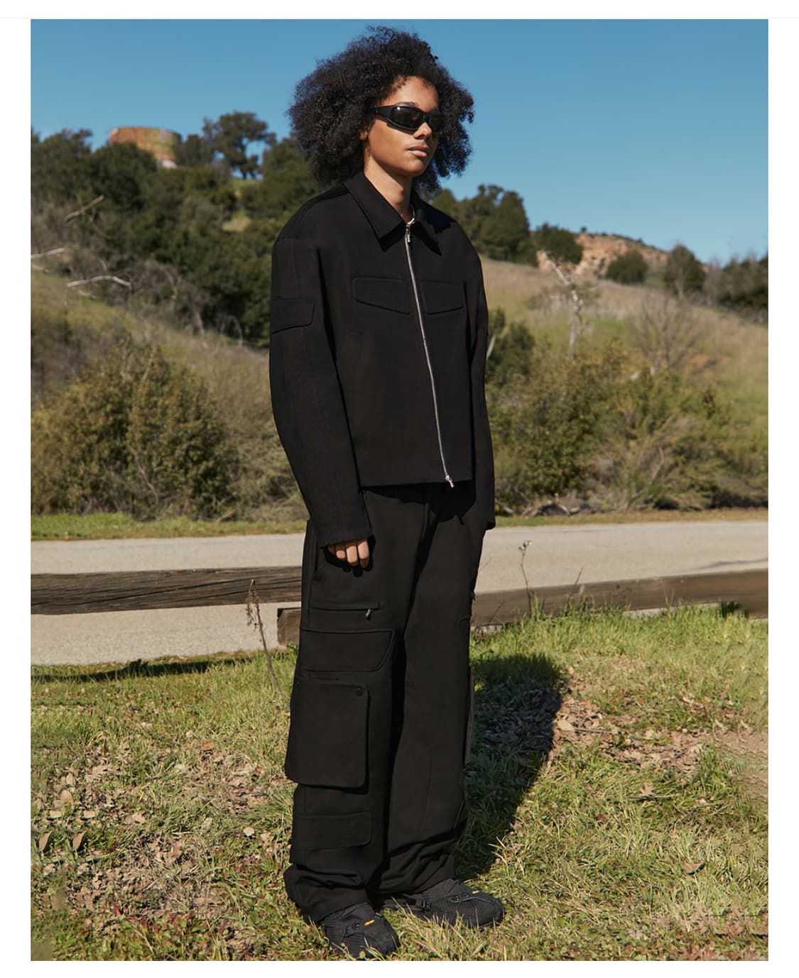 STU 엠보 레이싱 자켓 S 상품이미지1