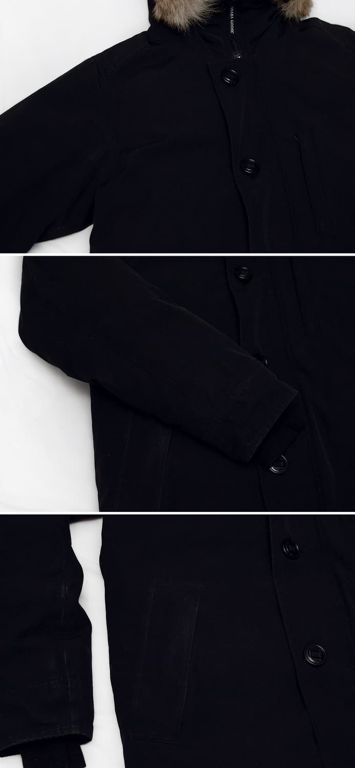 캐나다구스 샤토 헤비다운 패딩 파카 블랙 (M / 100+) 상품이미지7