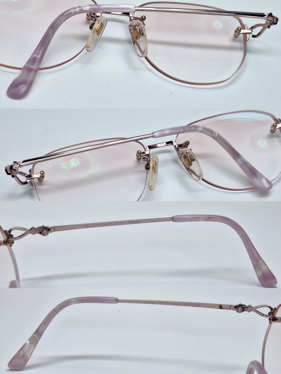 지방시 GIVENCHY E544 12KGF 금장 무테 안경테/일제 명품  상품이미지9