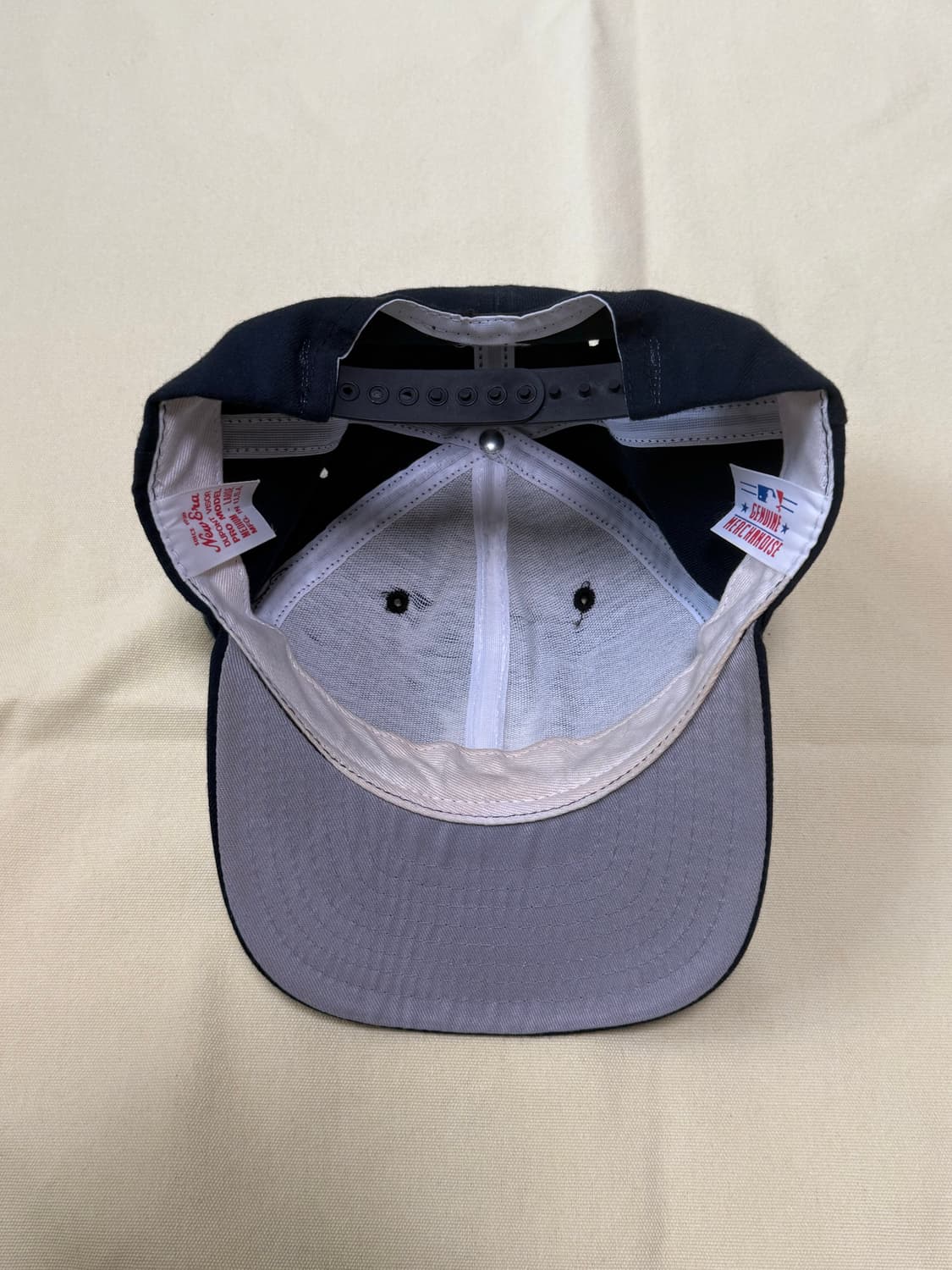 80s 오리지널 뉴에라 NY 양키스 빈티지 스냅백 상품이미지3