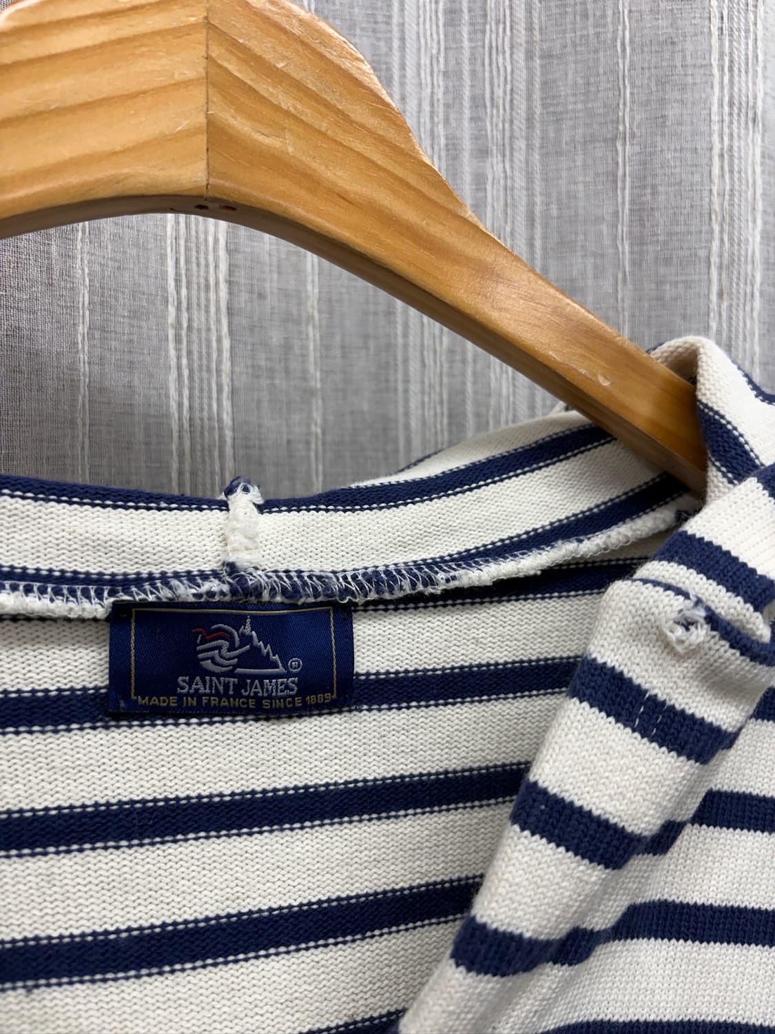 세인트제임스 빈티지 스트라이프 후드티 상품이미지4
