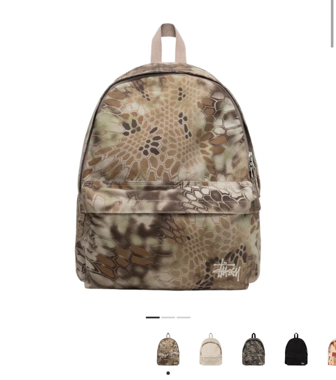 스투시 캔버스 백팩 하이랜더 상품이미지1