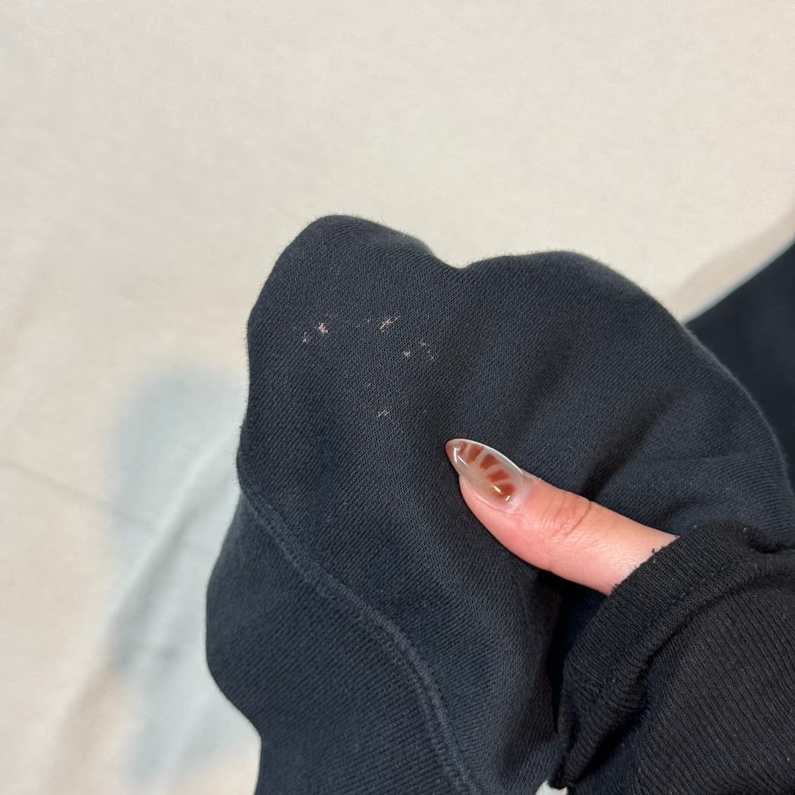 XL) 나이키 스우시 맨투맨 블랙 상품이미지7