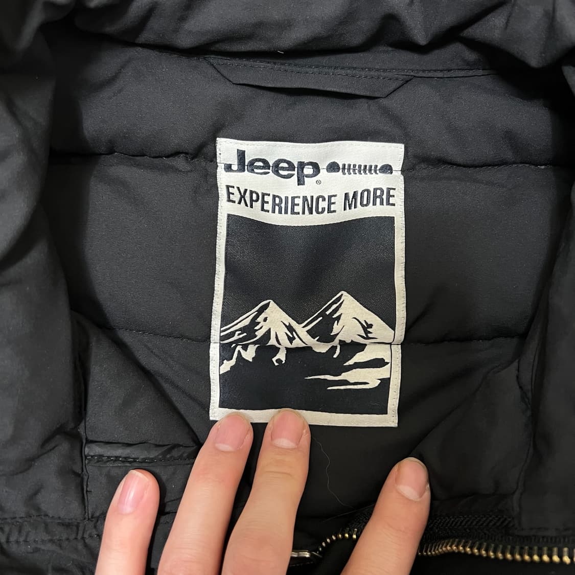 지프 남성 와펜 덕다운 경량패딩 XL/105  상품이미지5