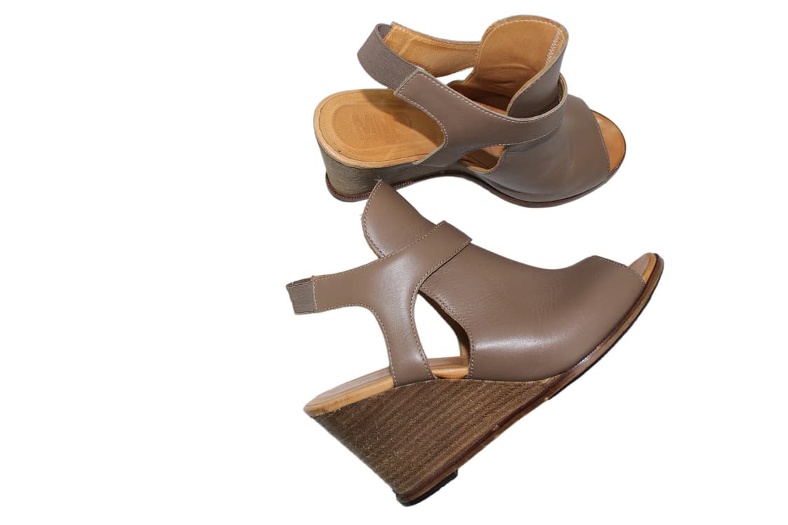 Maison Martin Margiela 마르지엘라 컷아웃 웨지 샌들 상품이미지1