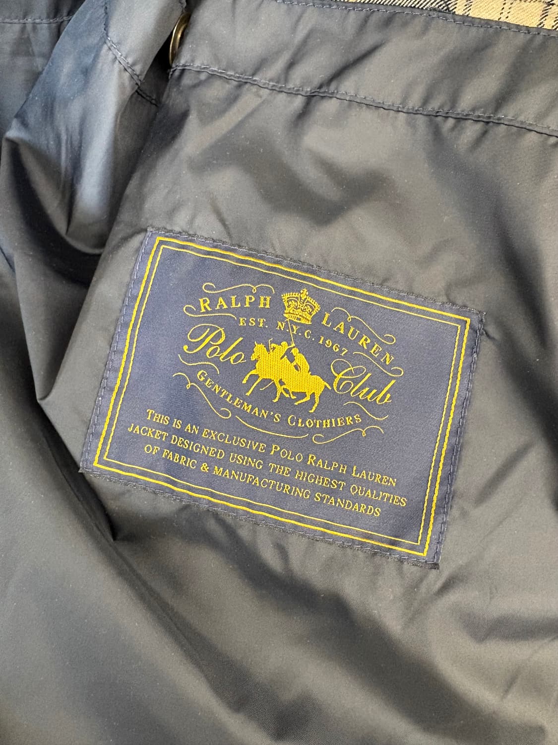 폴로랄프로렌 캠튼 퀼팅자켓 네이비 상품이미지9