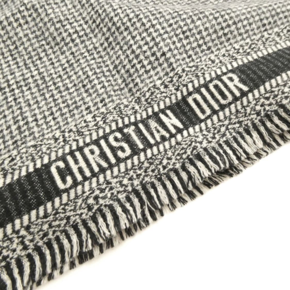 크리스찬 디올 깅엄체크 머플러 상품이미지2