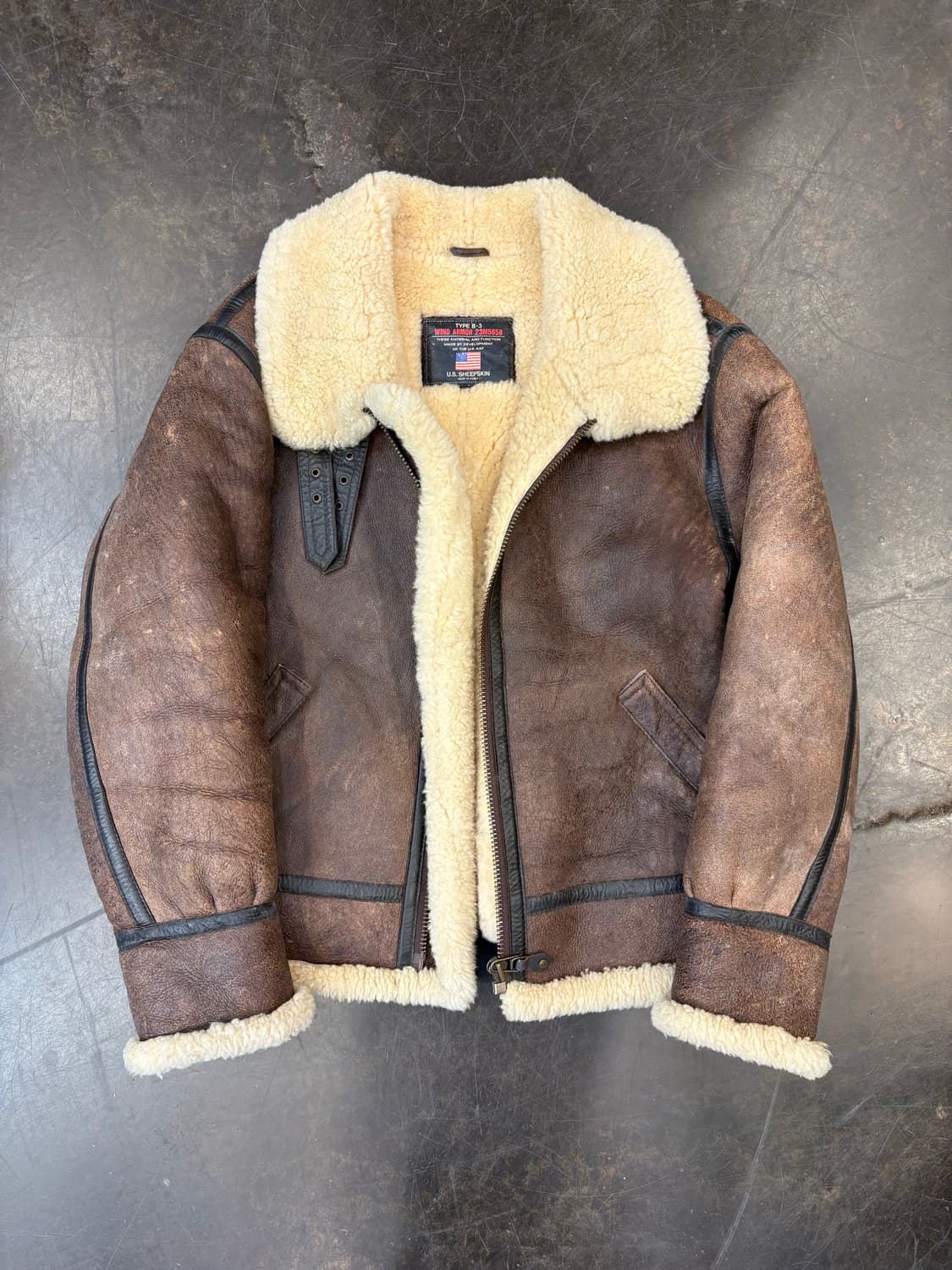 Wind armor b3 무스탕 상품이미지1