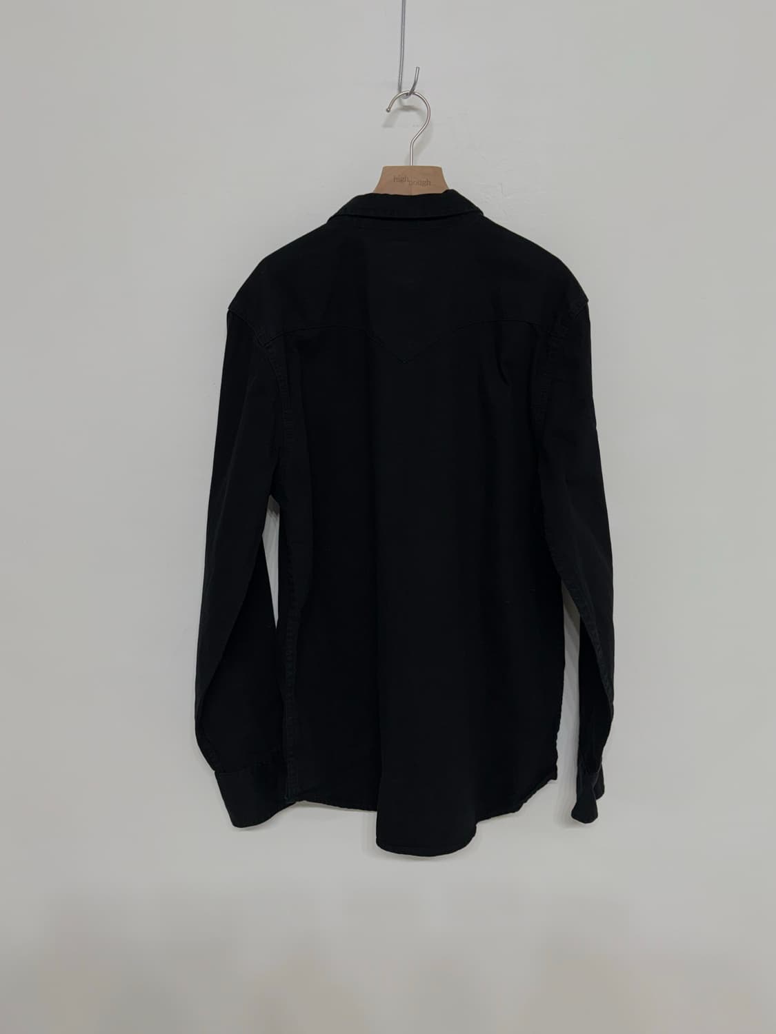 00's vtg Levi's Black Western Shirt.  상품이미지9