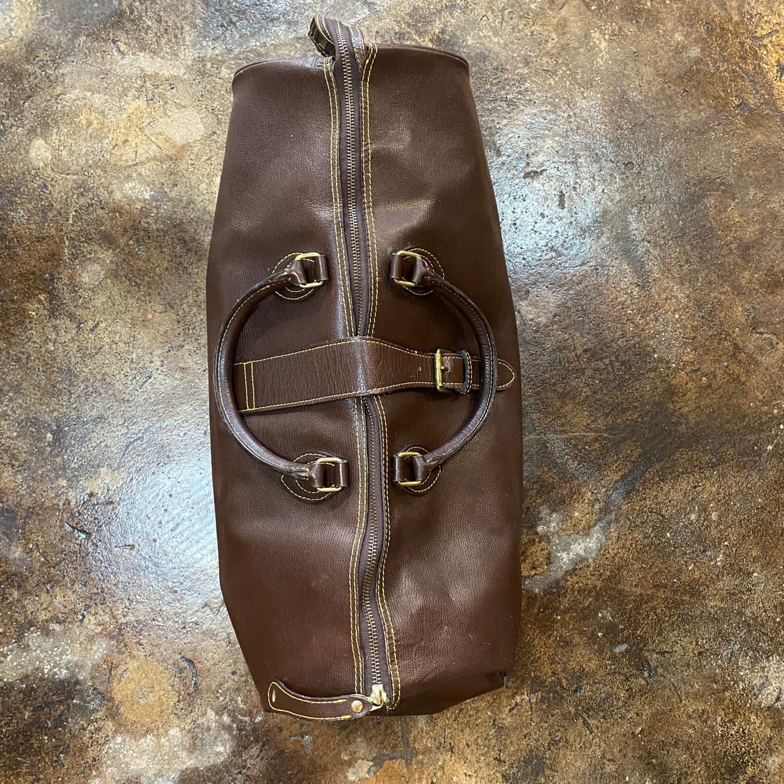 80s 꼼데가르송 가죽 보스턴백 상품이미지7