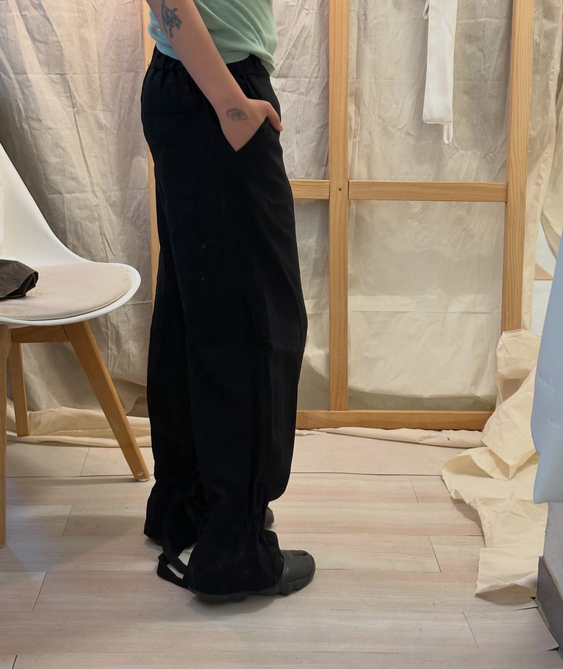[OSNOSIS] hem string pants 상품이미지3