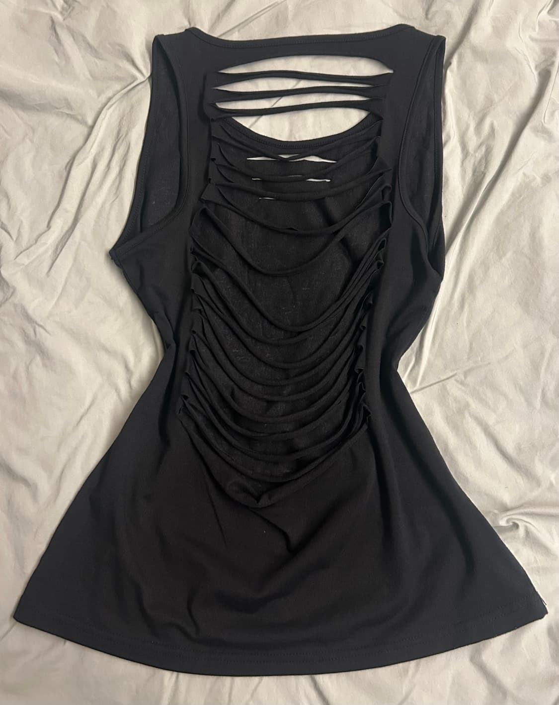 펑크 나시 그물 가디건 상품이미지3