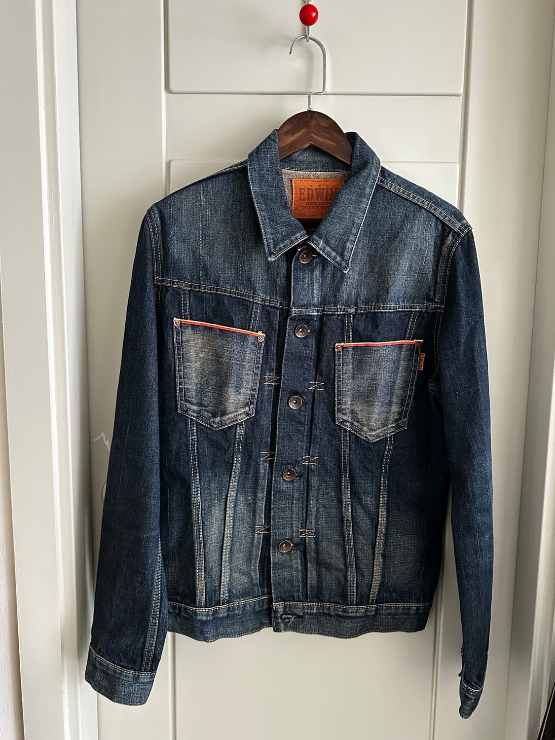 에드윈 셀비지 505 데님 자켓 상품이미지1