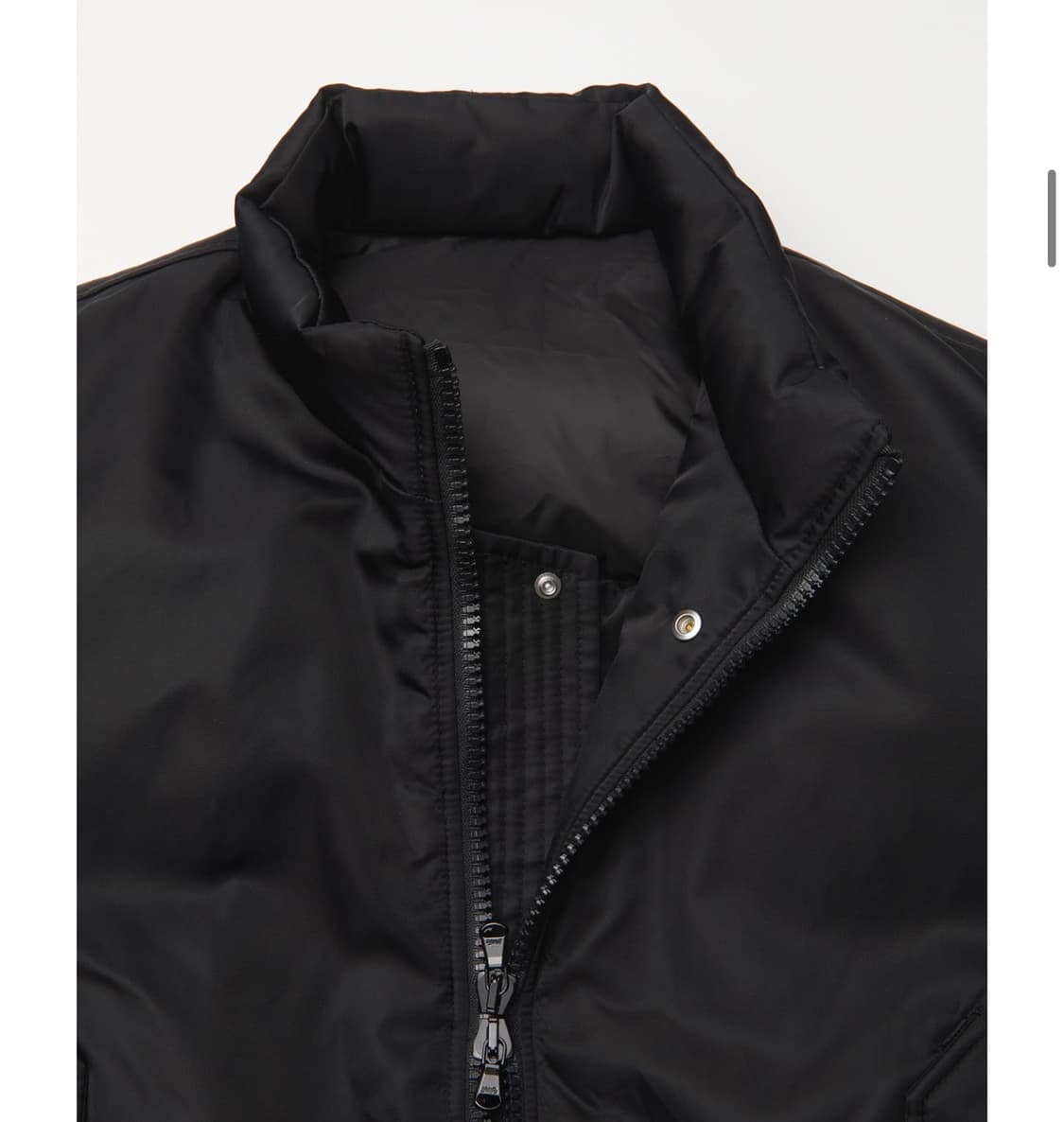 쿠어 스탠드 칼라 넥 다운 푸퍼 상품이미지2