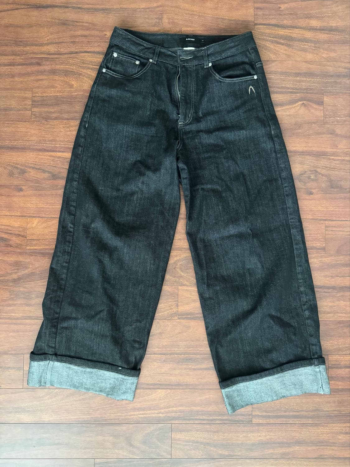 아캄 Cinch Back Denim Pants 상품이미지3