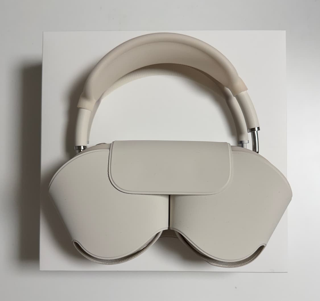 애플 에어팟 맥스 스타라이트 USB-C (미사용, 새상품급) 상품이미지1