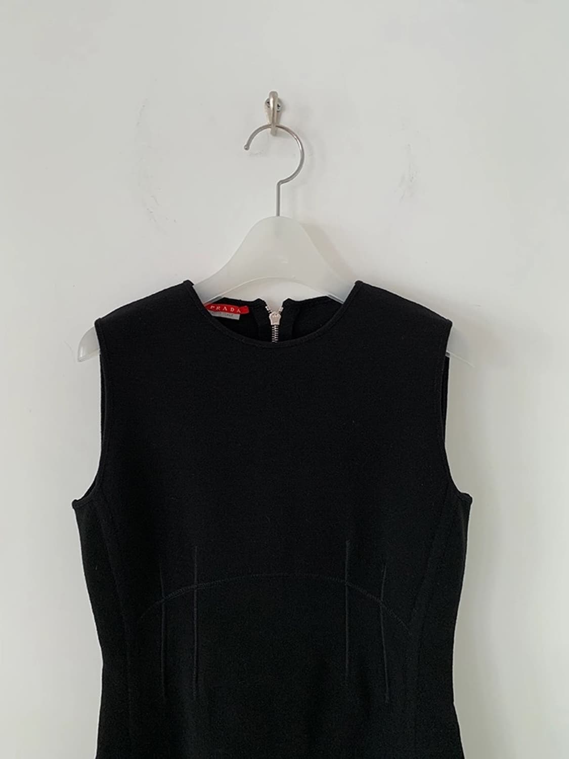 00's "Prada" wool Dress 상품이미지9