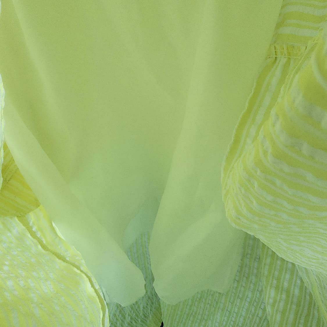 LEE LIN 옐로우 지지미 롱 원피스 상품이미지8