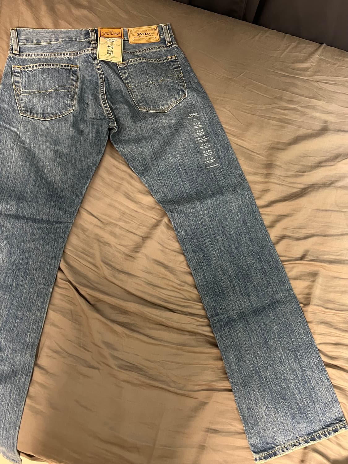 폴로 랄프로렌 연청 청바지 28 새제품 상품이미지6