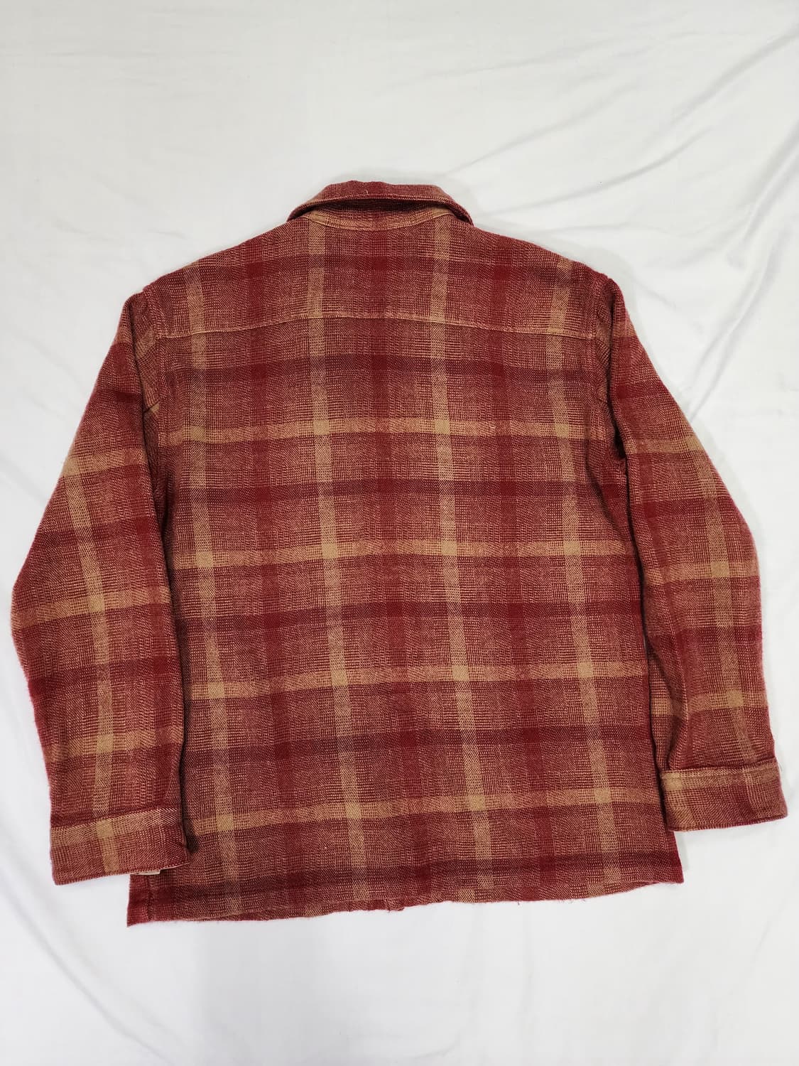 Ball 볼 플란넬 체크 집업 셔츠 상품이미지2