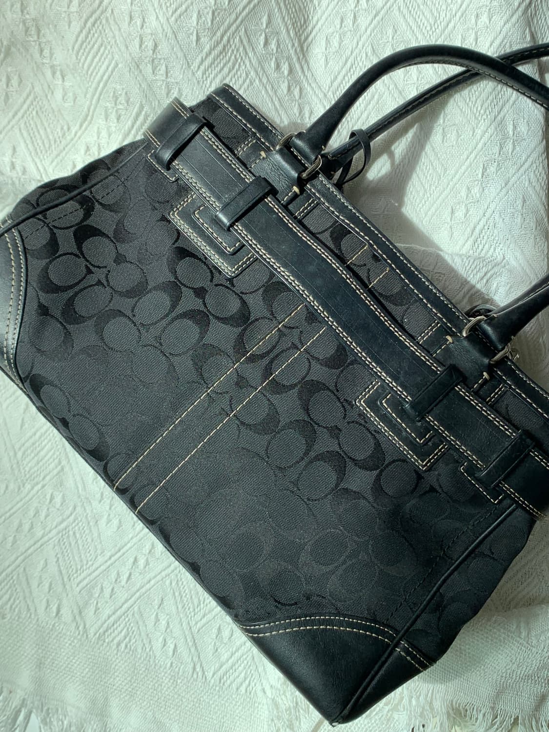 🖤 Coach 올블랙 숄더백 상품이미지3