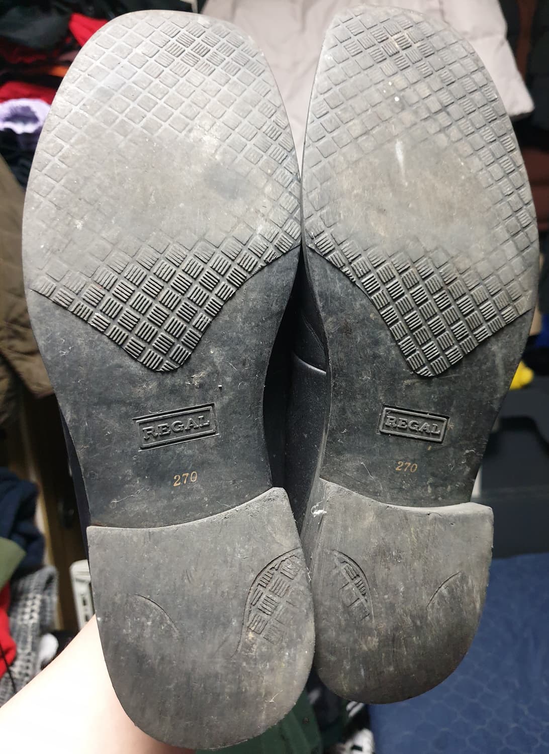 (금강제화) 리갈 스퀘어토 페니로퍼 블랙 (270) 상품이미지4