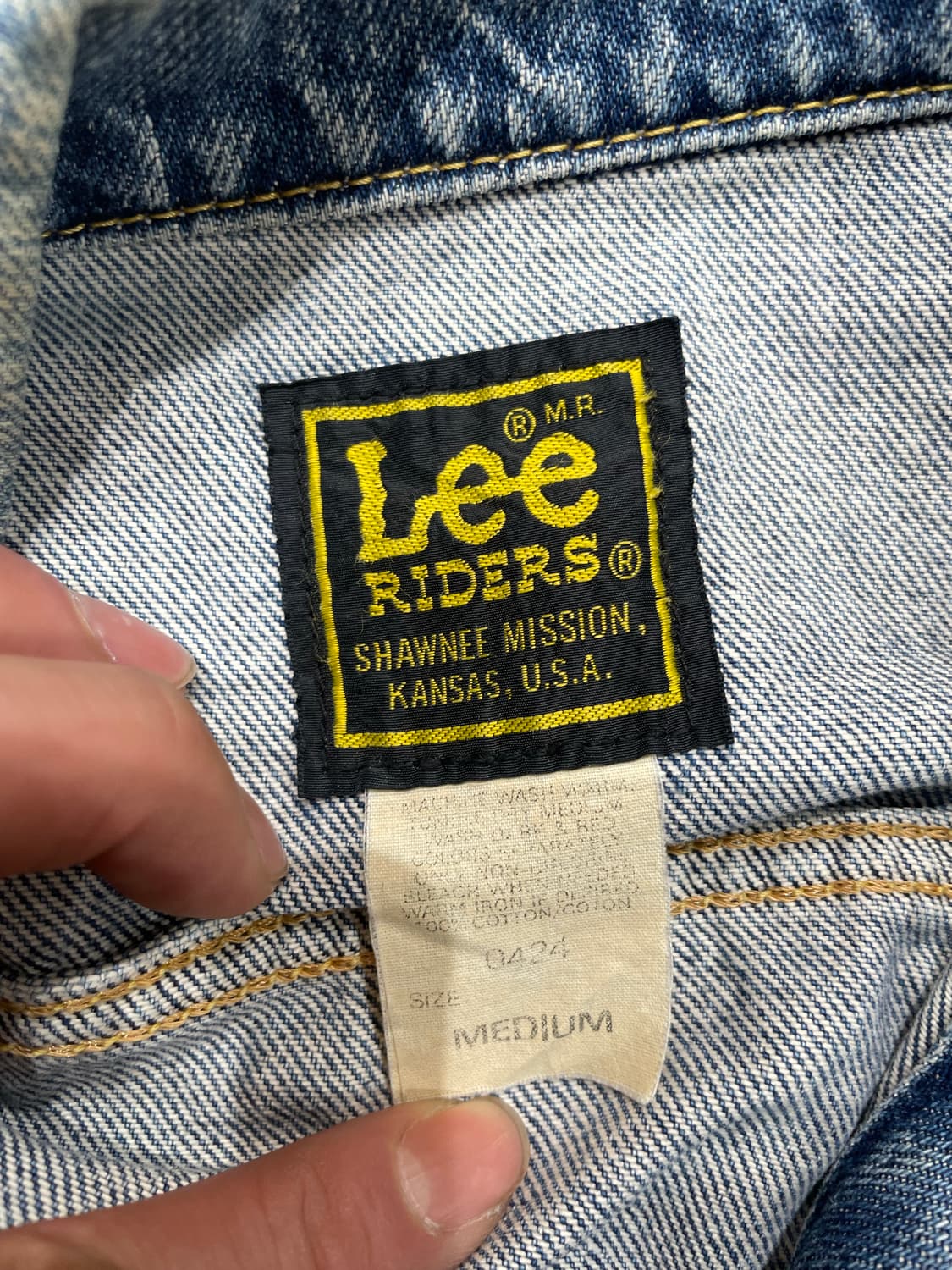Lee riders Cowboy Trucker Denim Jacket  상품이미지10