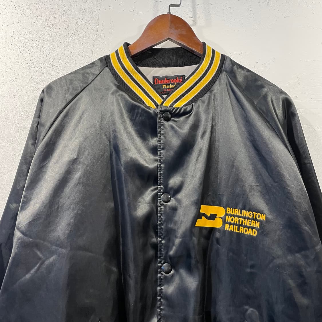 usa 빈티지 새틴자켓 3XL 상품이미지5