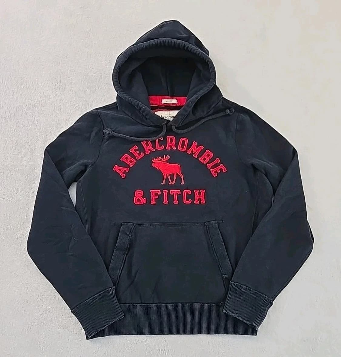 아베크롬비 앤 피치 빅로고 패치 후드티 상품이미지1