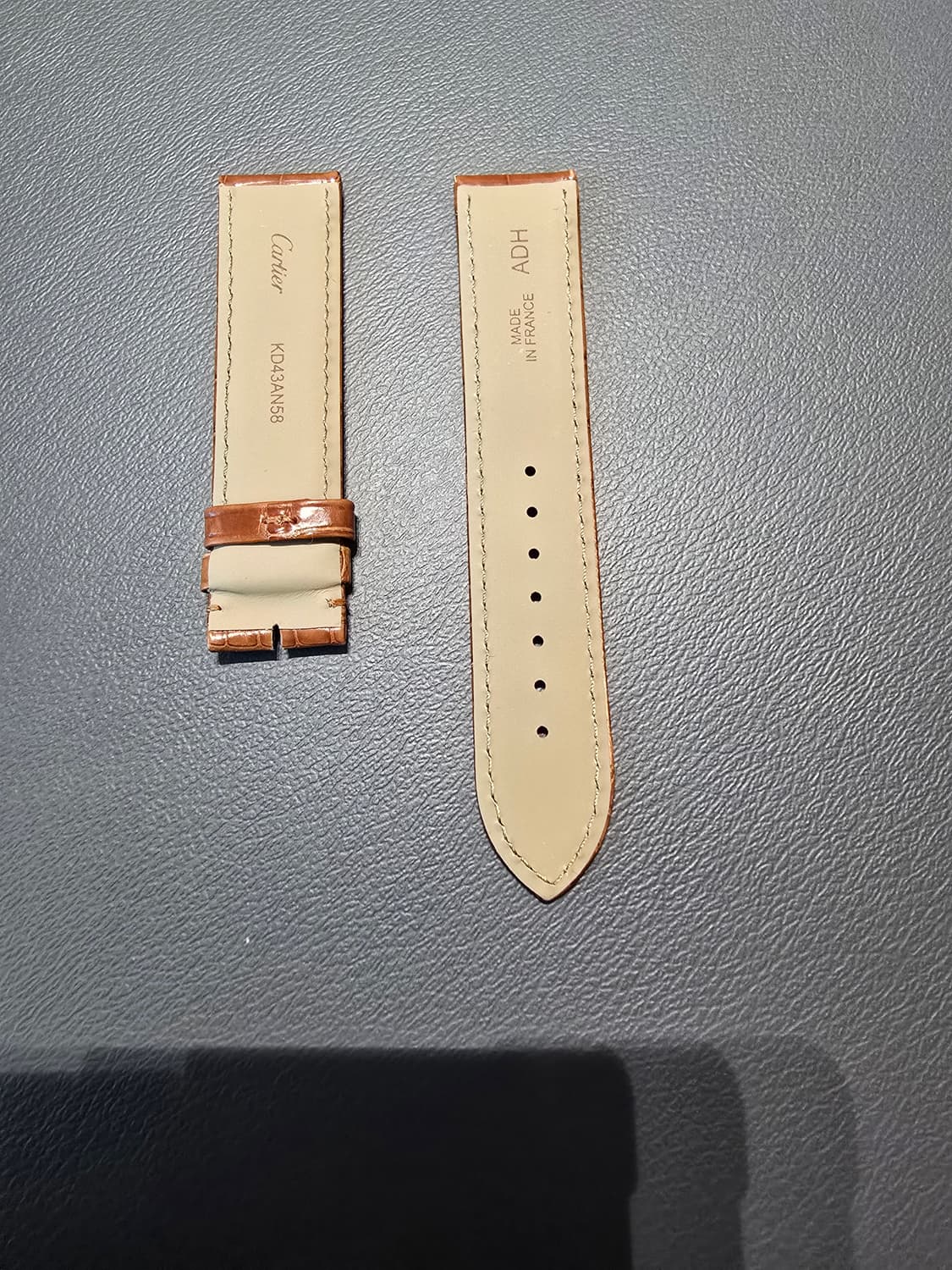 까르띠에 엘리게이트 시겨줄 19mm 20mm 새제품 상품이미지1