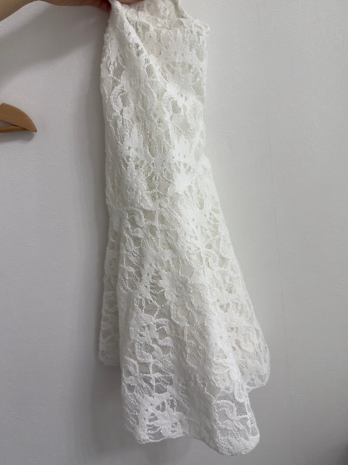 레이어드 레이스 스커트 상품이미지3