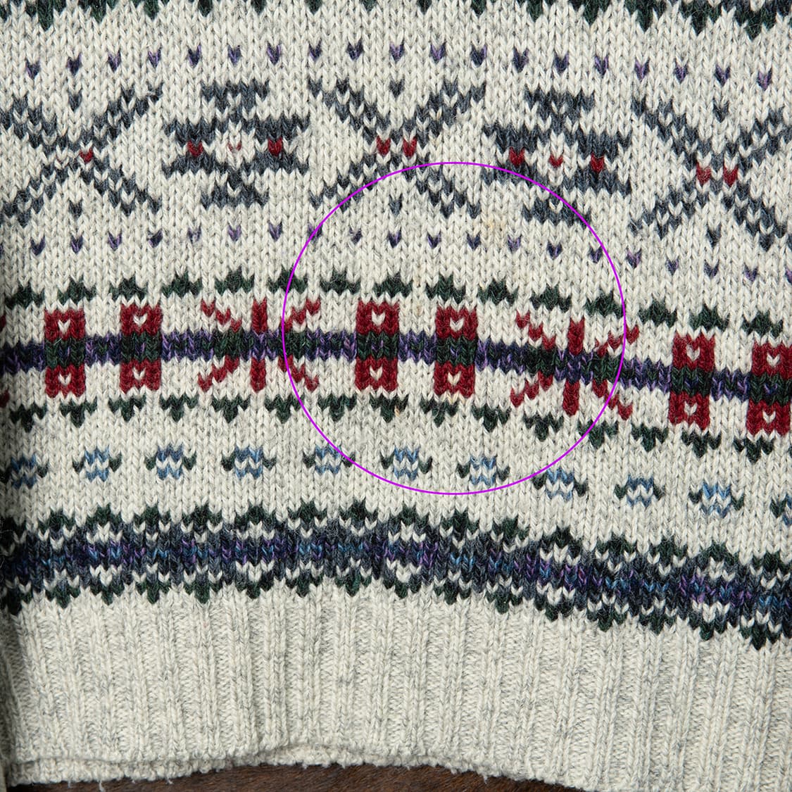 [105] 80s~ 울리치 페어아일 노르딕 스웨터  상품이미지4