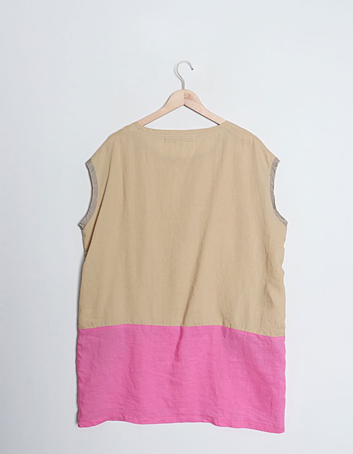 BLANC basque Box-Fit Linen One-Piece 상품이미지6