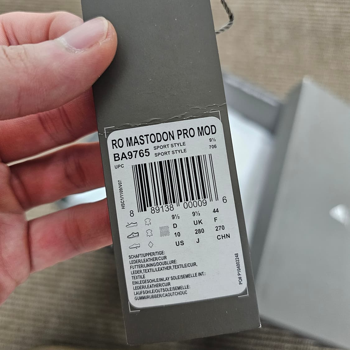 릭오웬스 마스토돈 펄 280 상품이미지10