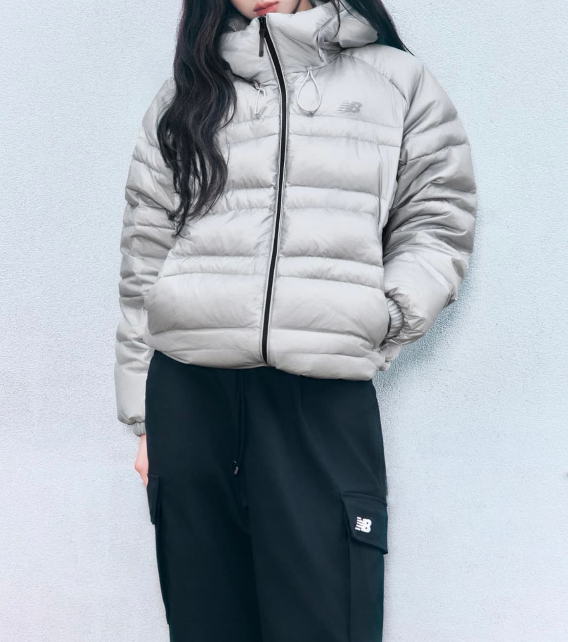 [미 시착 새 상품] 뉴발란스 플라잉77 경량패딩 s(남녀공용) 상품이미지1