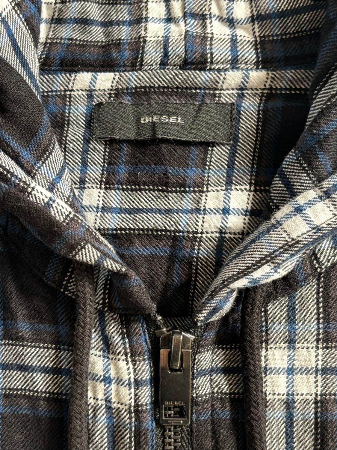 Diesel 디젤 체크 후드집업  상품이미지8