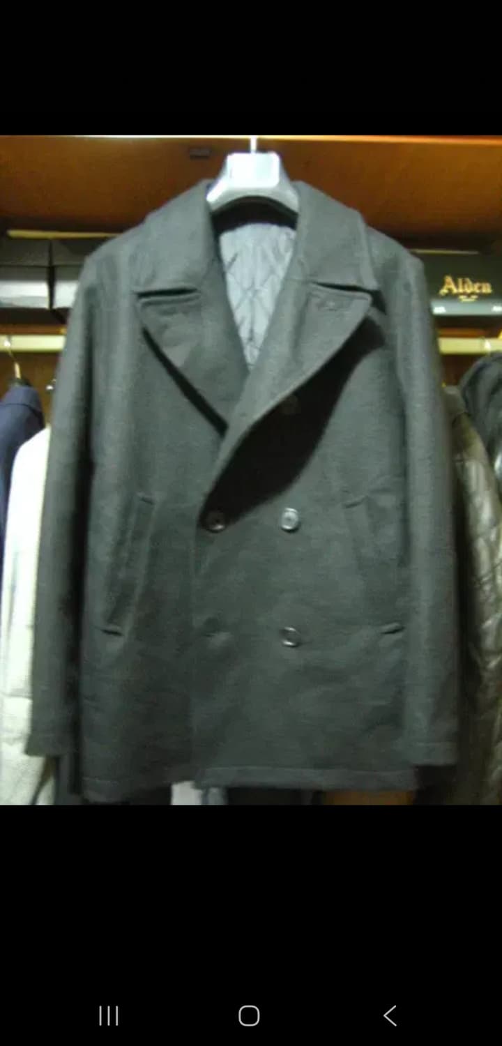 [판매]Beams Melton Wool Peacoat 빔스 멜튼울 피코트 상품이미지1