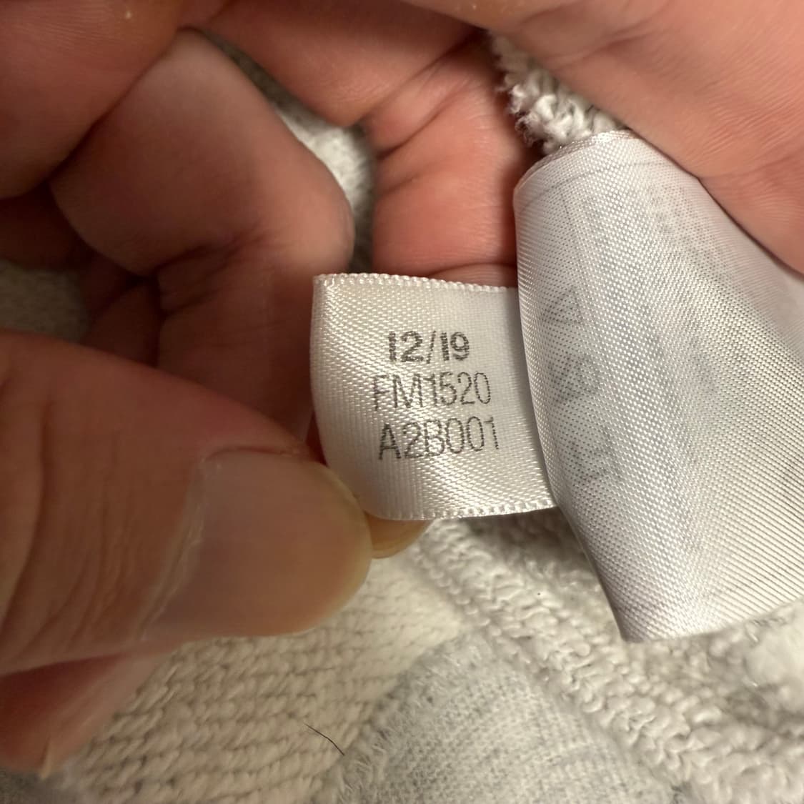 아디다스 파이어버드중앙로고 맨투맨 그레이 2XL 상품이미지5