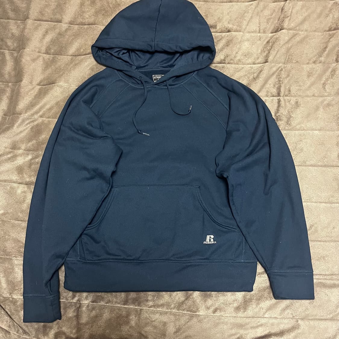 러셀 네이비 후드티 상품이미지1