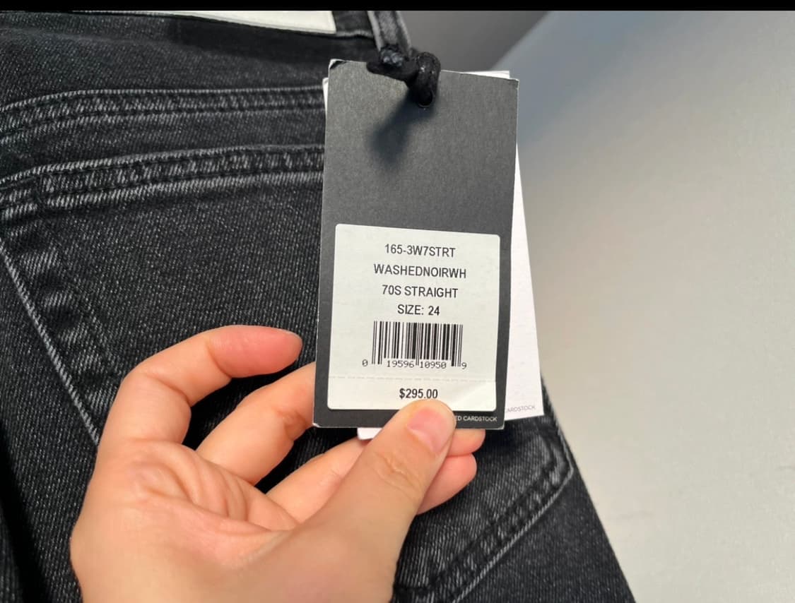 리던70s 스트레이트진24size redone straight washe 상품이미지9