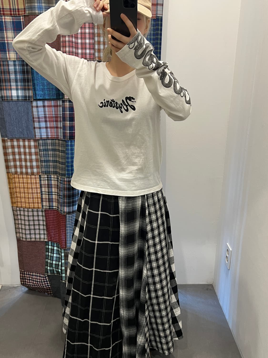 히스테릭 글래머 스네이크 롱슬리브 상품이미지3