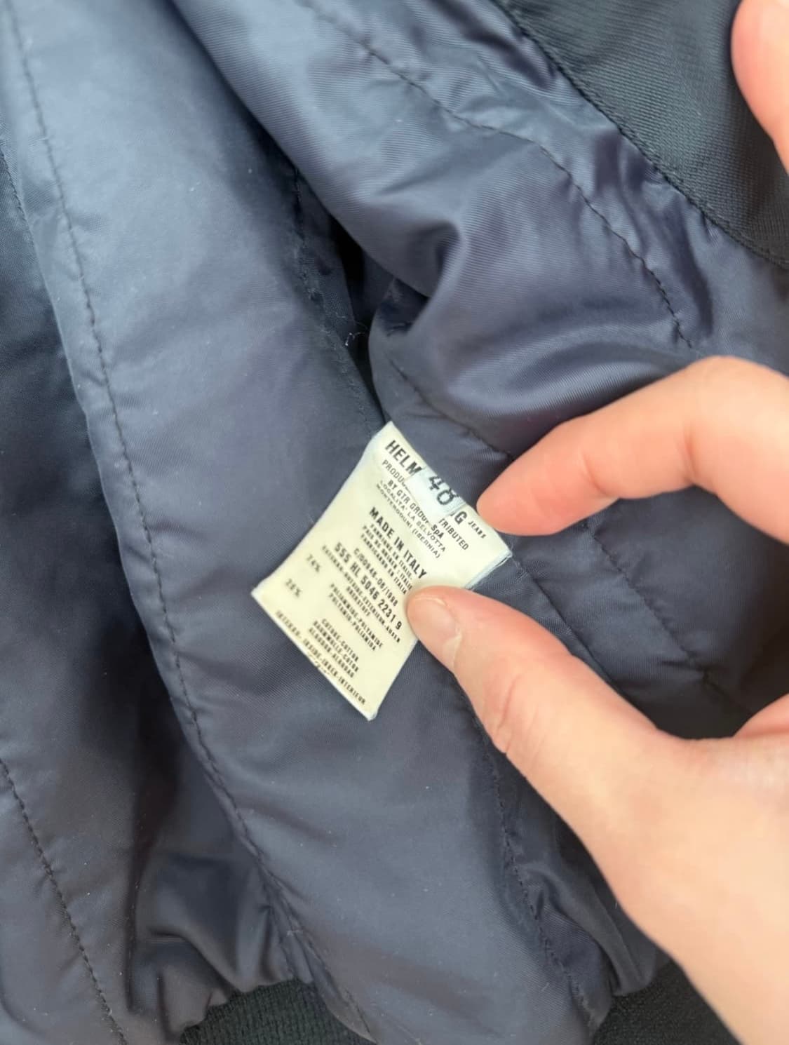 helmut lang 1998 하이카라 봄버 (48) 상품이미지7