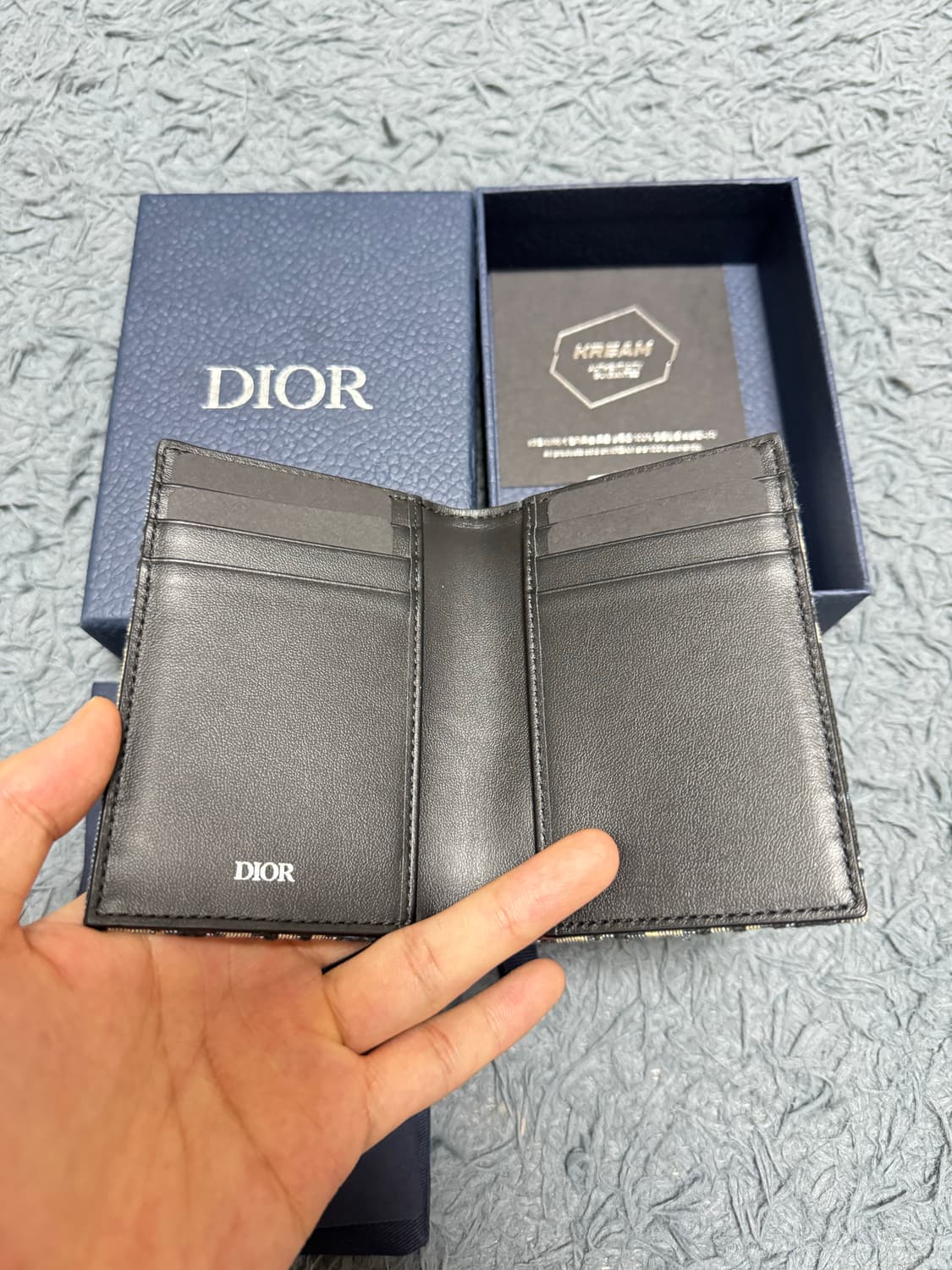 디올 오블리크 오거나이저 베이지 새상품름 상품이미지2