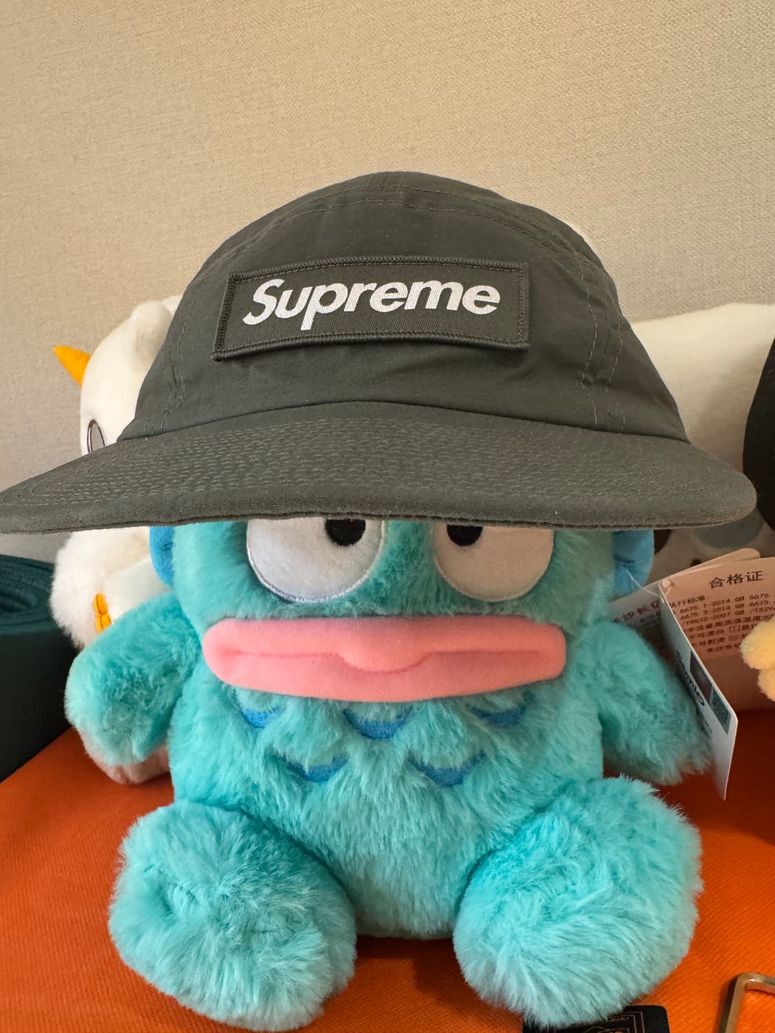 슈프림 왁스 코튼 캠프캡 올리브 - 23FW 상품이미지1