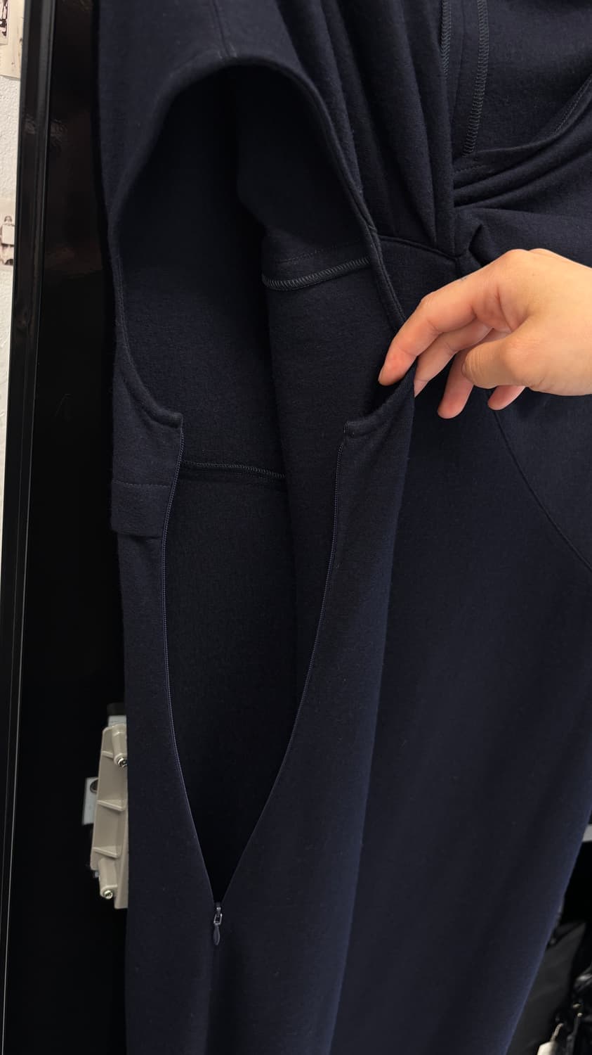 HELMUT LANG draped off-shoulder dress 상품이미지5